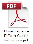 iLLure Fragrance Diffuser Candle Instructions